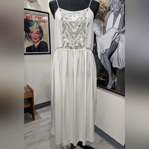 Sara Beth Elegant White Lace Dress